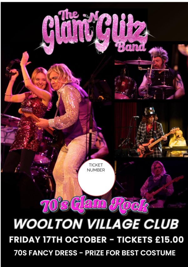 Glam & Glitz Band - 70s Tribute night